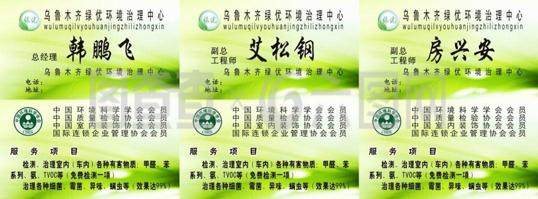 環(huán)境治理名片